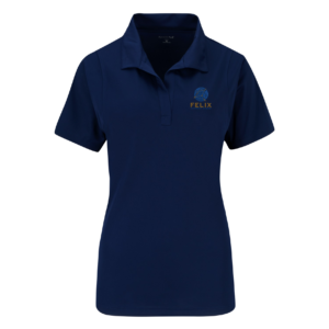 Felix Leadership Academy Embroidered Logo Sport-Tek Ladies Micropique Polo- Navy