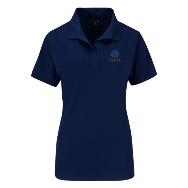Felix Leadership Academy Embroidered Logo Sport-Tek Ladies Micropique Polo- Navy